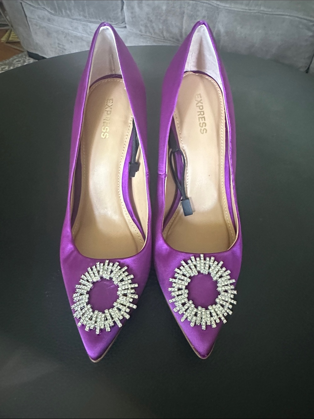 Brand new purple pumps
